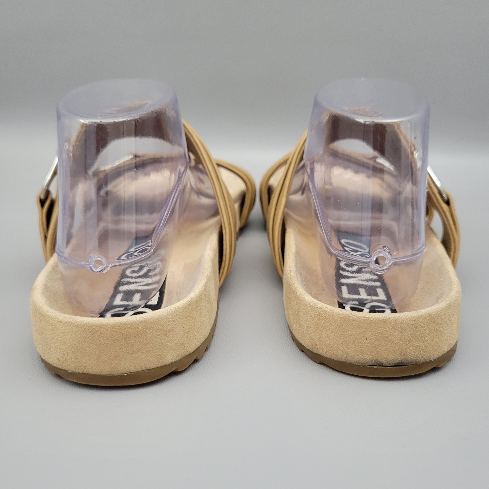 SENSO Dahlia Slides Leather Sandals Flats Chunky Shoes Size 41
