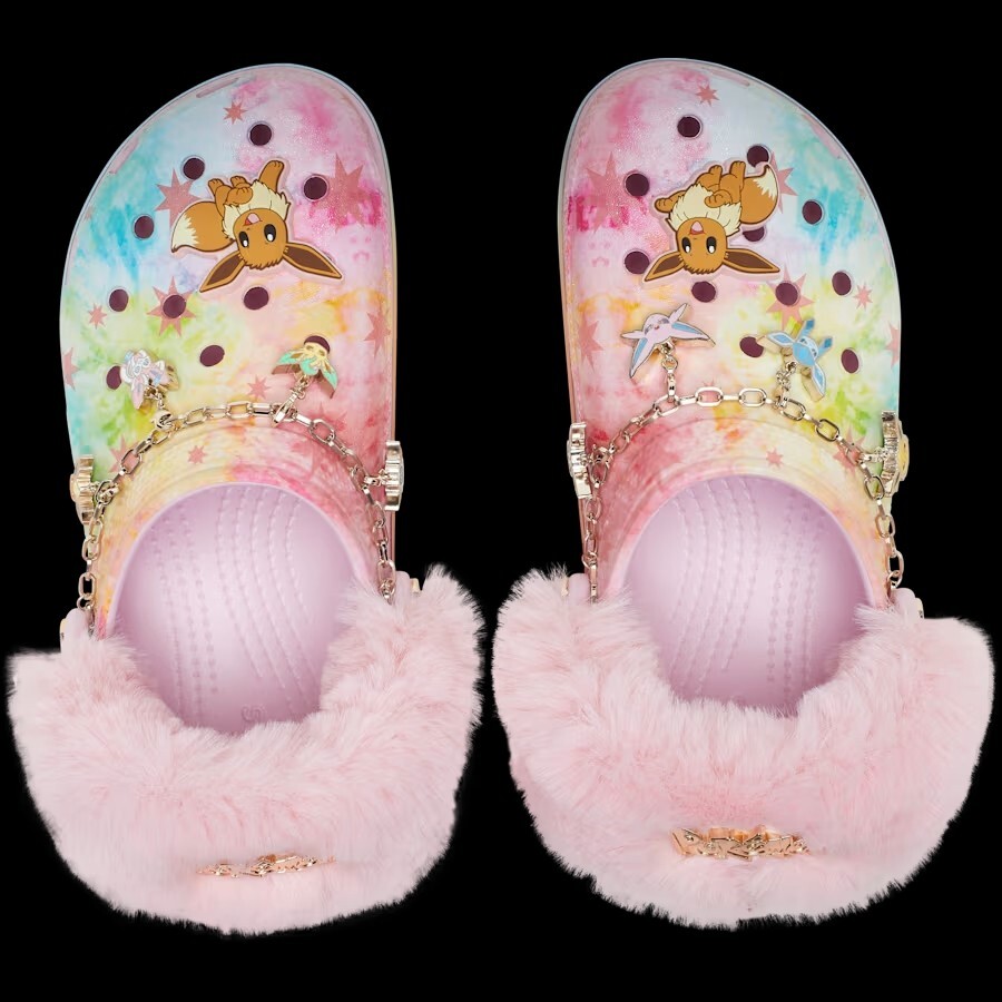 Pokémon x Crocs Classic Platform Clog EEVEE Prismatic Evolutions SZ W5