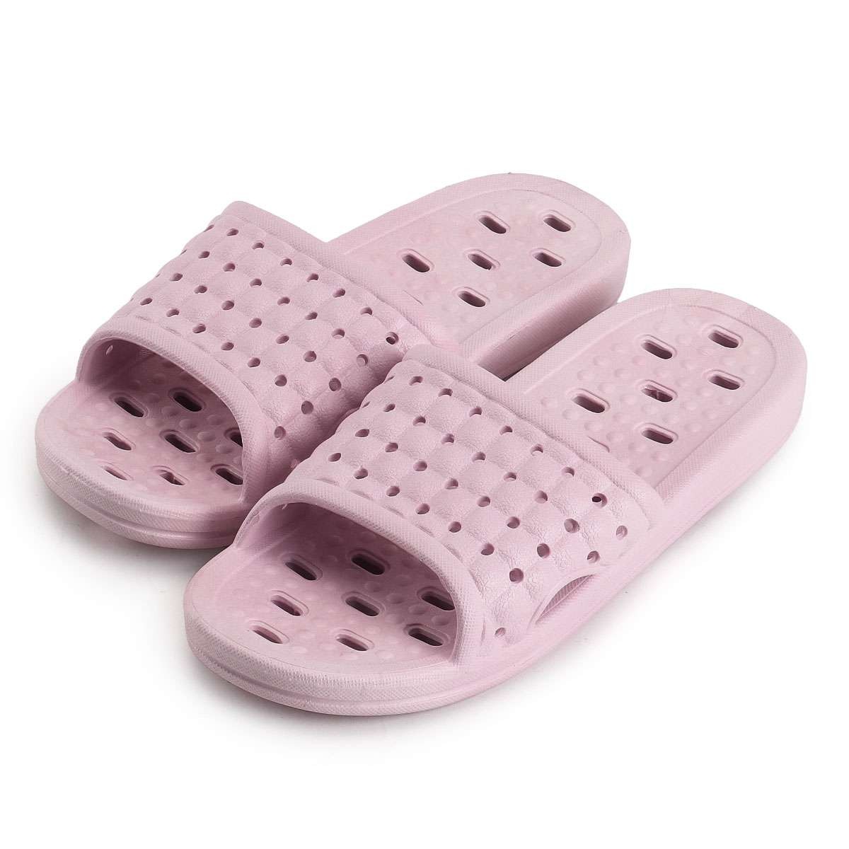 Mens Women Shower Shoes Quick Dry Non-Slip Bathroom Slippers Dorm Home Slides US