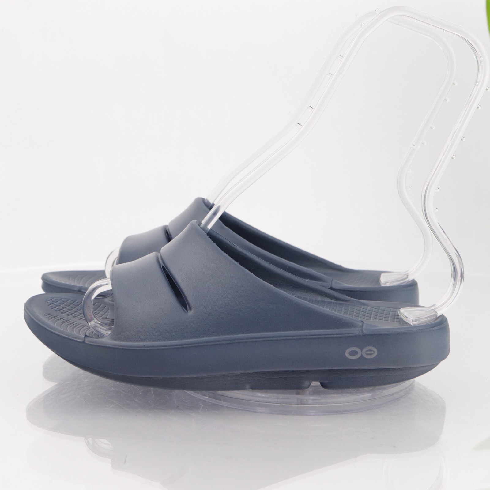 Oofos Ooahh Recovery Sandal Women’s Size 7 Slide Maroccan Blue PF Comfy Shoe