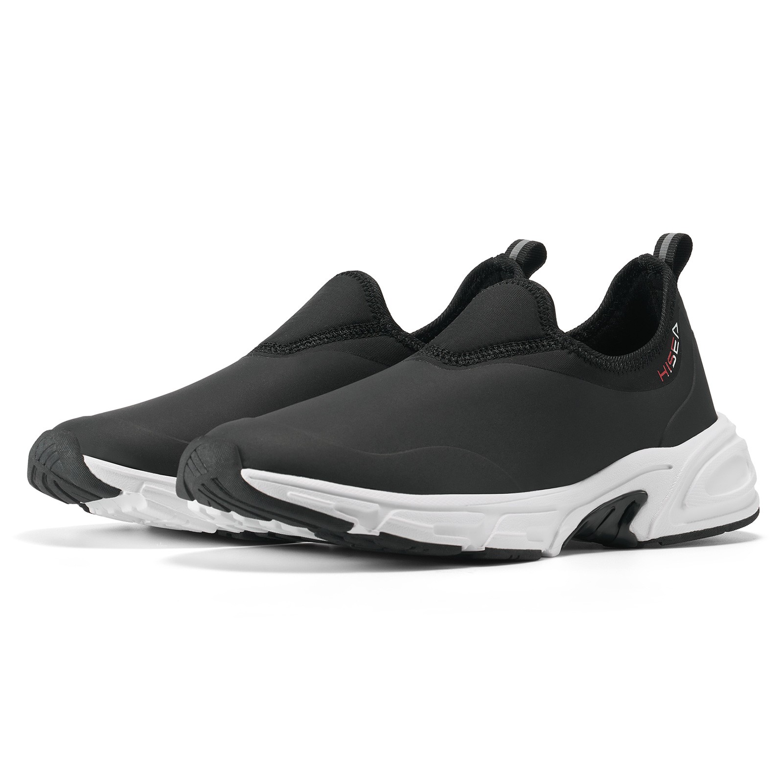 HISEA Women Waterproof Sporty Rain Shoes Slip On Walking Shoes Ankle Garden Shoe