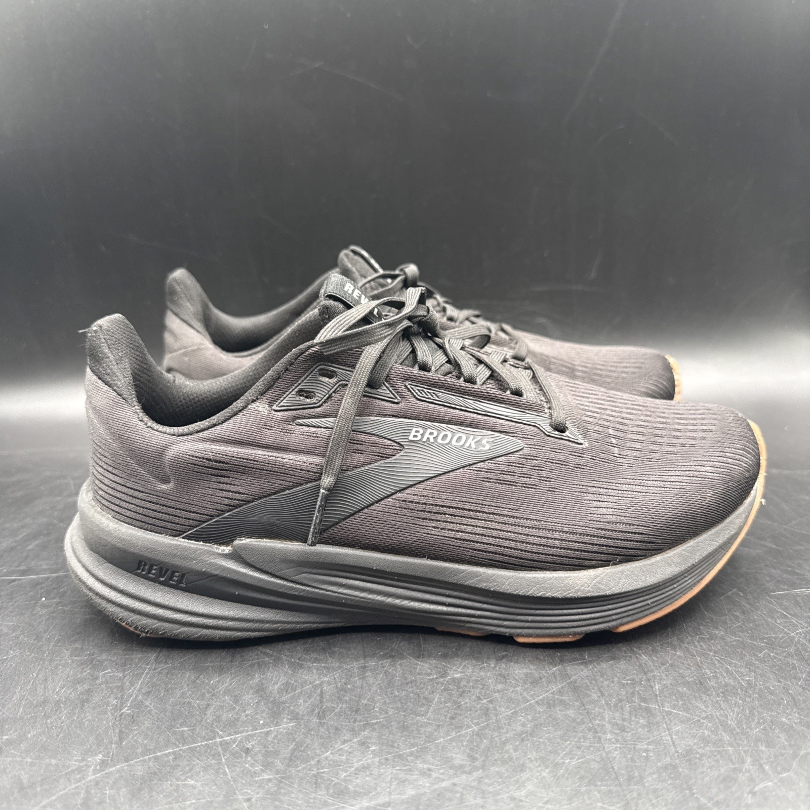 Brooks Revel 8 Womens Running Shoes Black Gum 1204561B072 Size 8 Medium B