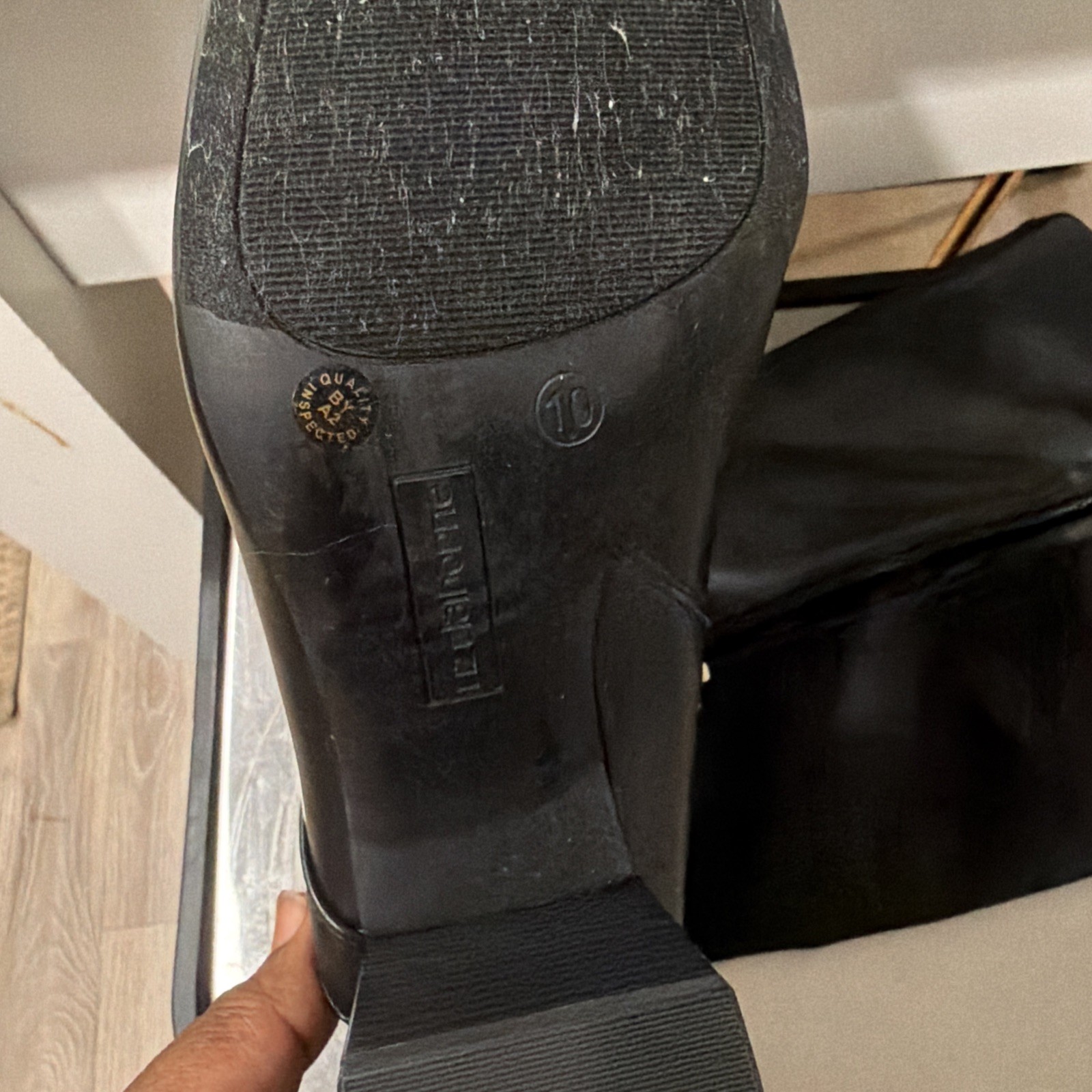 Liz Claiborne Black Harwin Riding Boots Size 10M New in Box