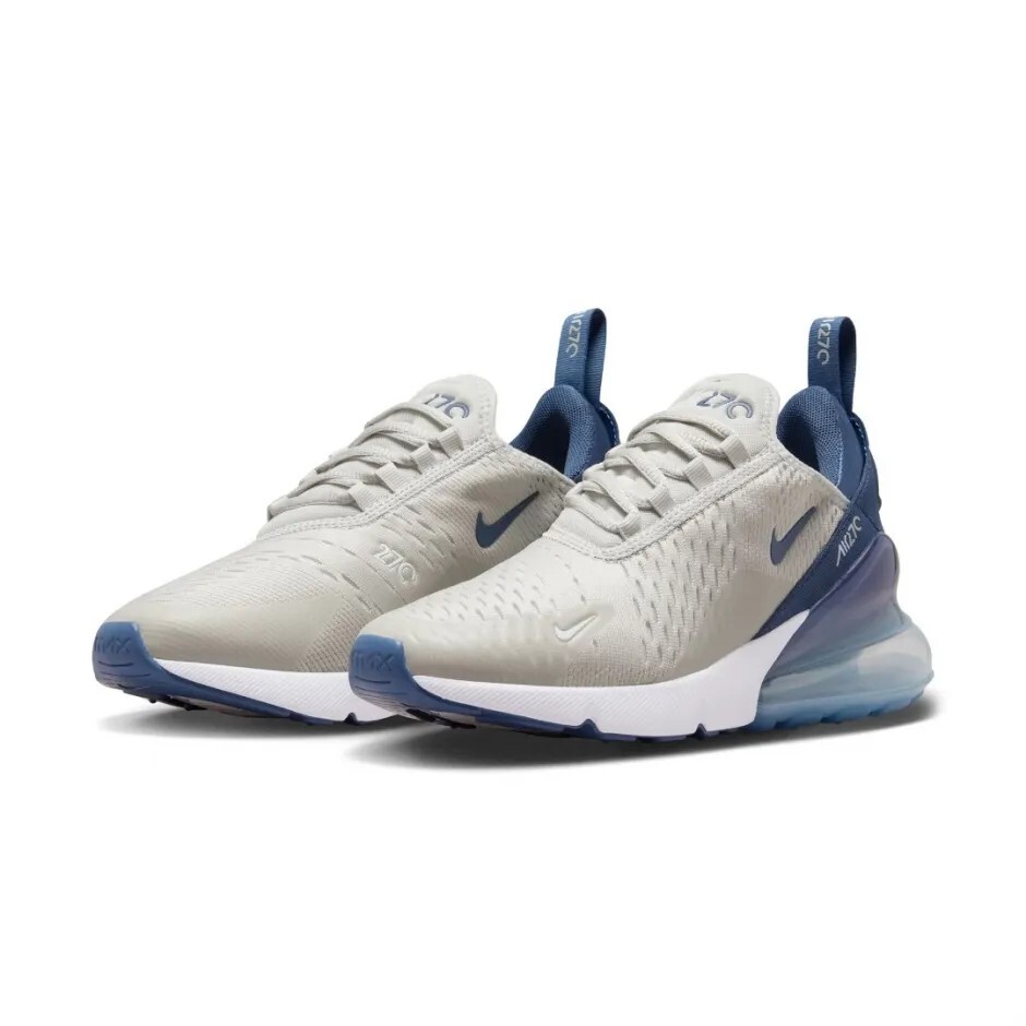 NEW Women’s Size 5 Nike Air Max 270 Light Bone Blue FQ8783-072 040 Running Gym