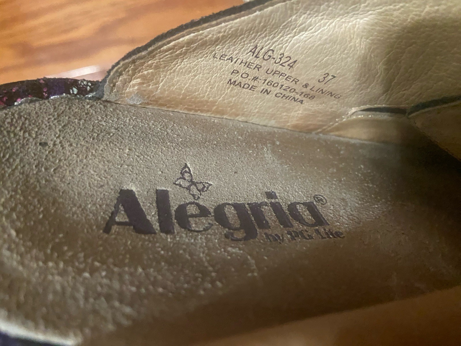 Alegria Slip On Clogs Leather Womens Shoes Clogs 37