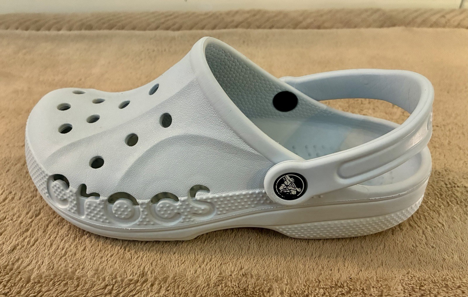 CROCS Adult Unisex Baya Clog Lightweight Shoes Mineral Blue. Men Sz 5 Women Sz 7