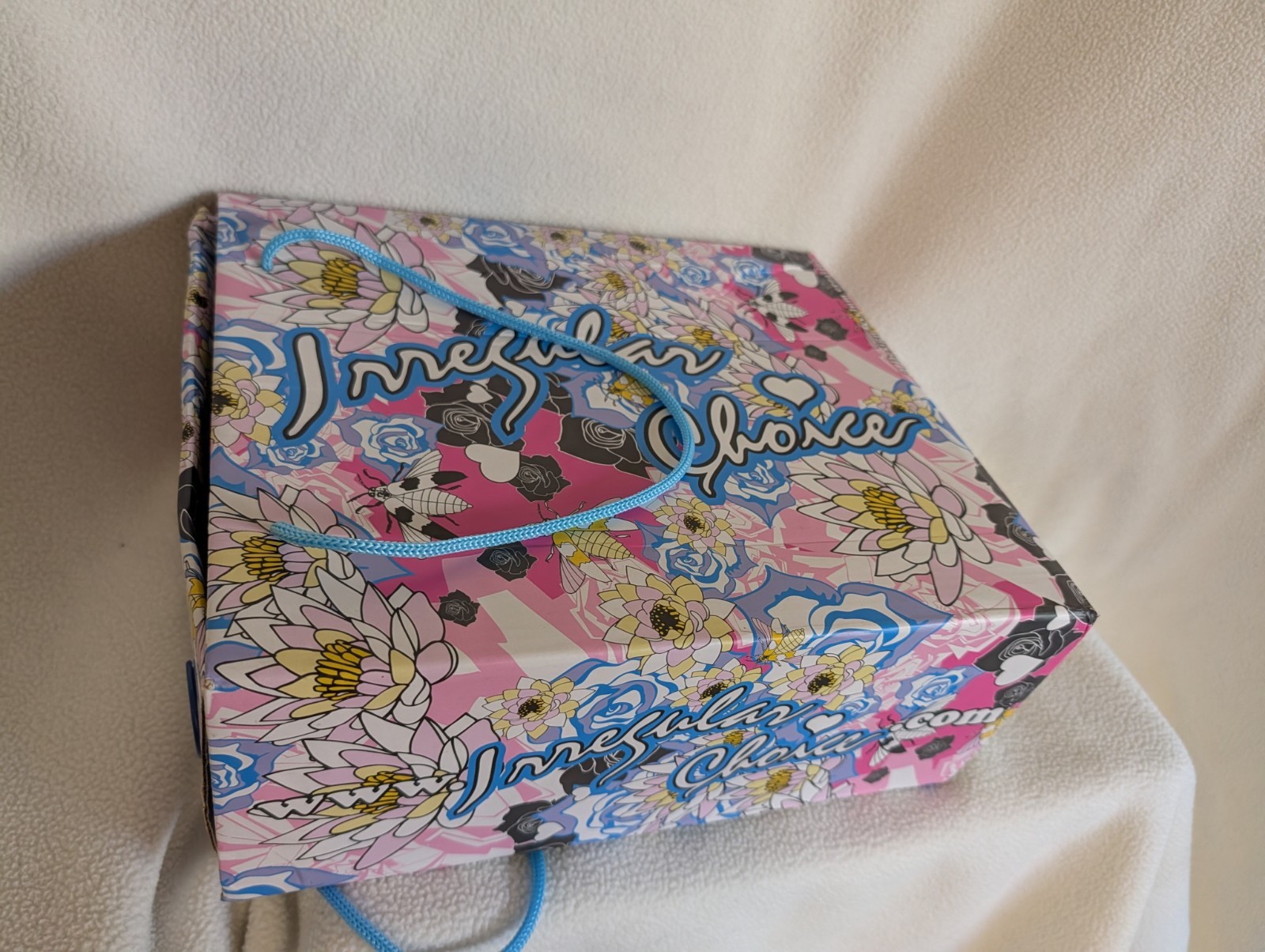 Irregular Choice Starlight Impress Pink Glitter Chelsea Boots UK 39/US 8 NIB