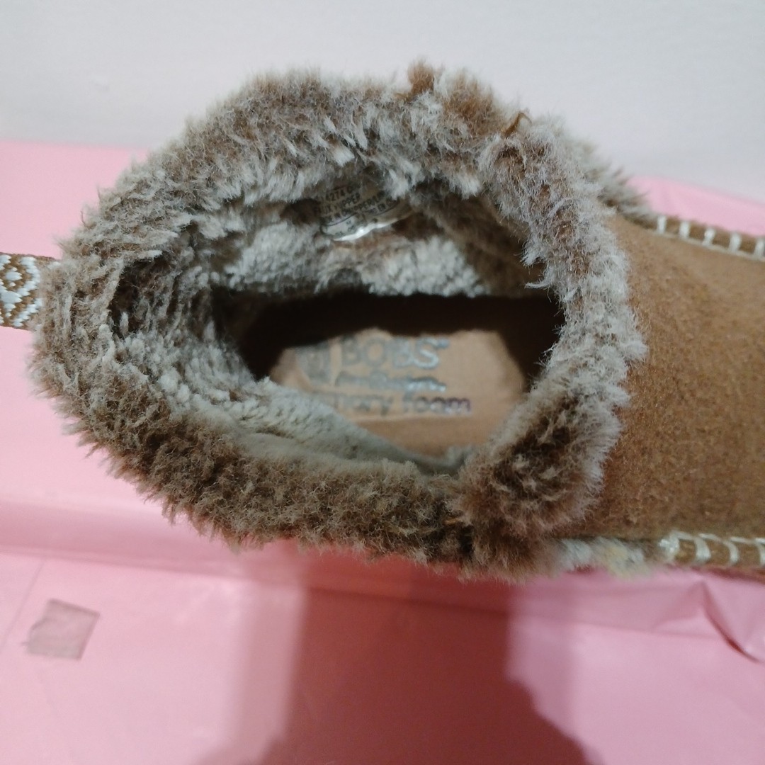 Women’s Size 10 Bobs Memory Foam Booties Faux Fur Lined Comfort Memory Foam