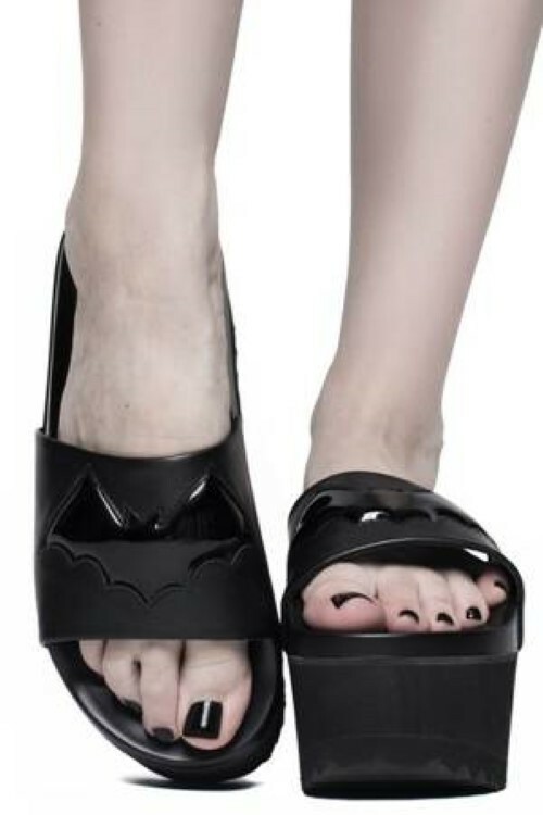 Killstar Black Bloodbath Slides