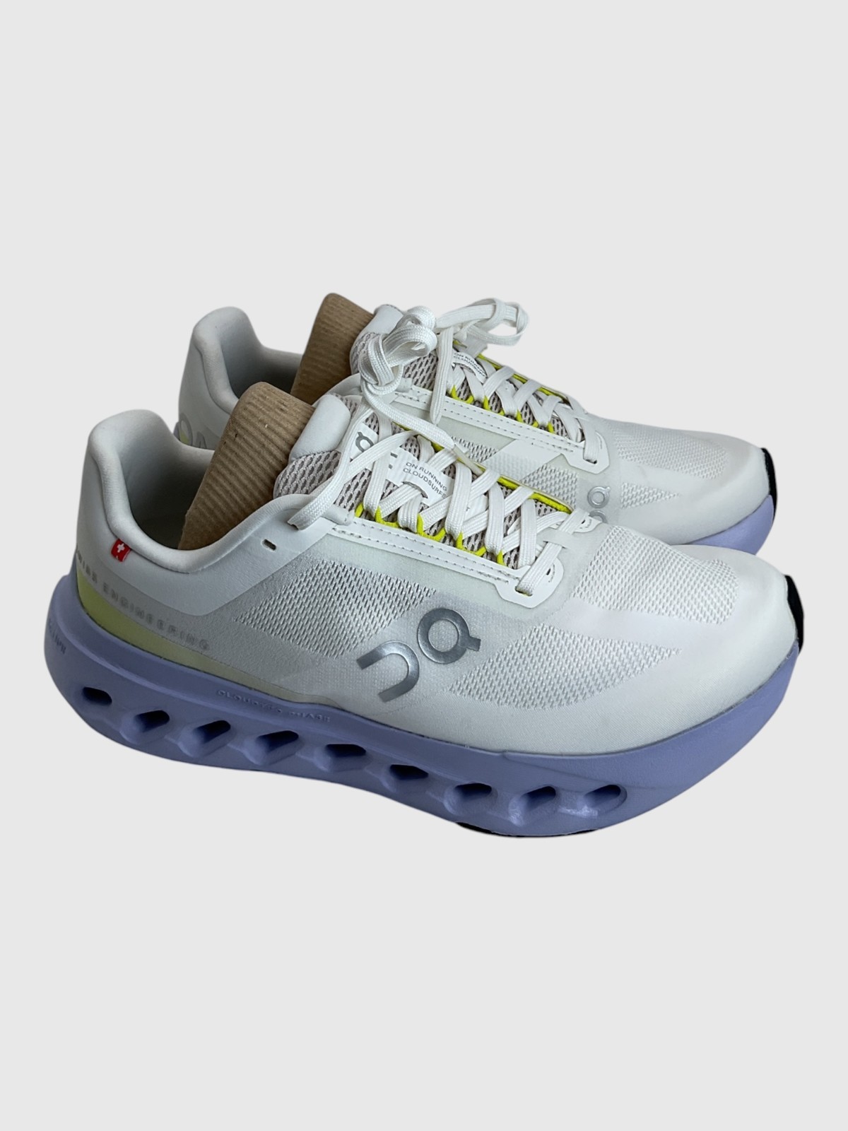 On Cloudsurfer Next Women’s Size 8 Ivory/Nimbus Running Shoes NIB