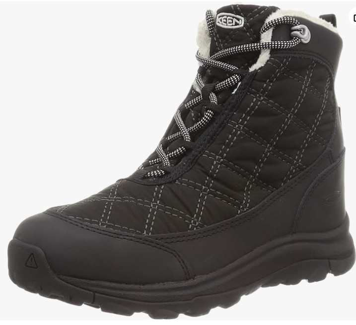 KEEN Women’s Terradora 2 Wintry Waterproof Snow Boot Black/Black Size 7.5 US