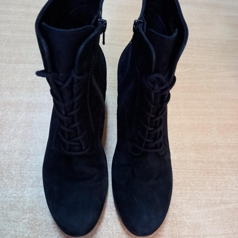women gabor boots black nubuck 37.5