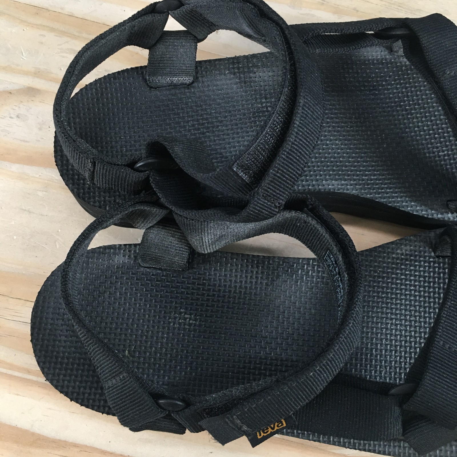 Teva Sandals Womens 10 Midform Universal Sporty Slingback Flats 1090969 Black