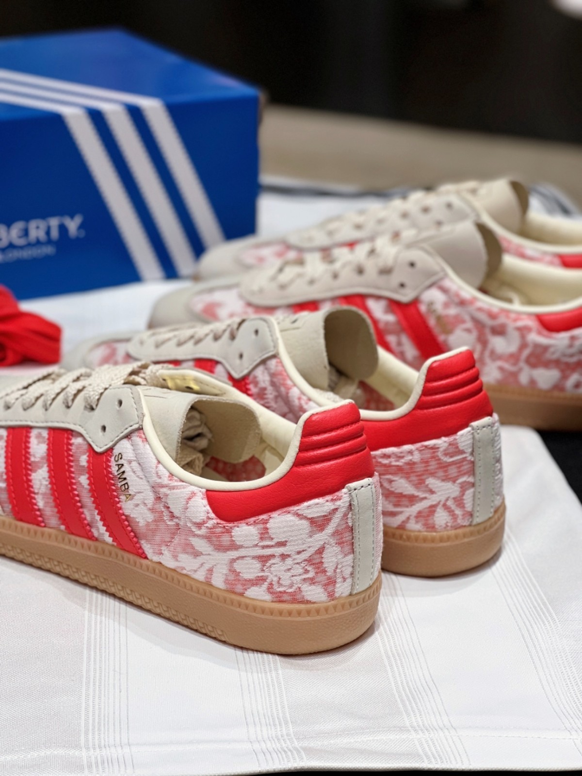 Adidas Samba Og Liberty London Better Scarlet Women’s – JR8841 Shoes