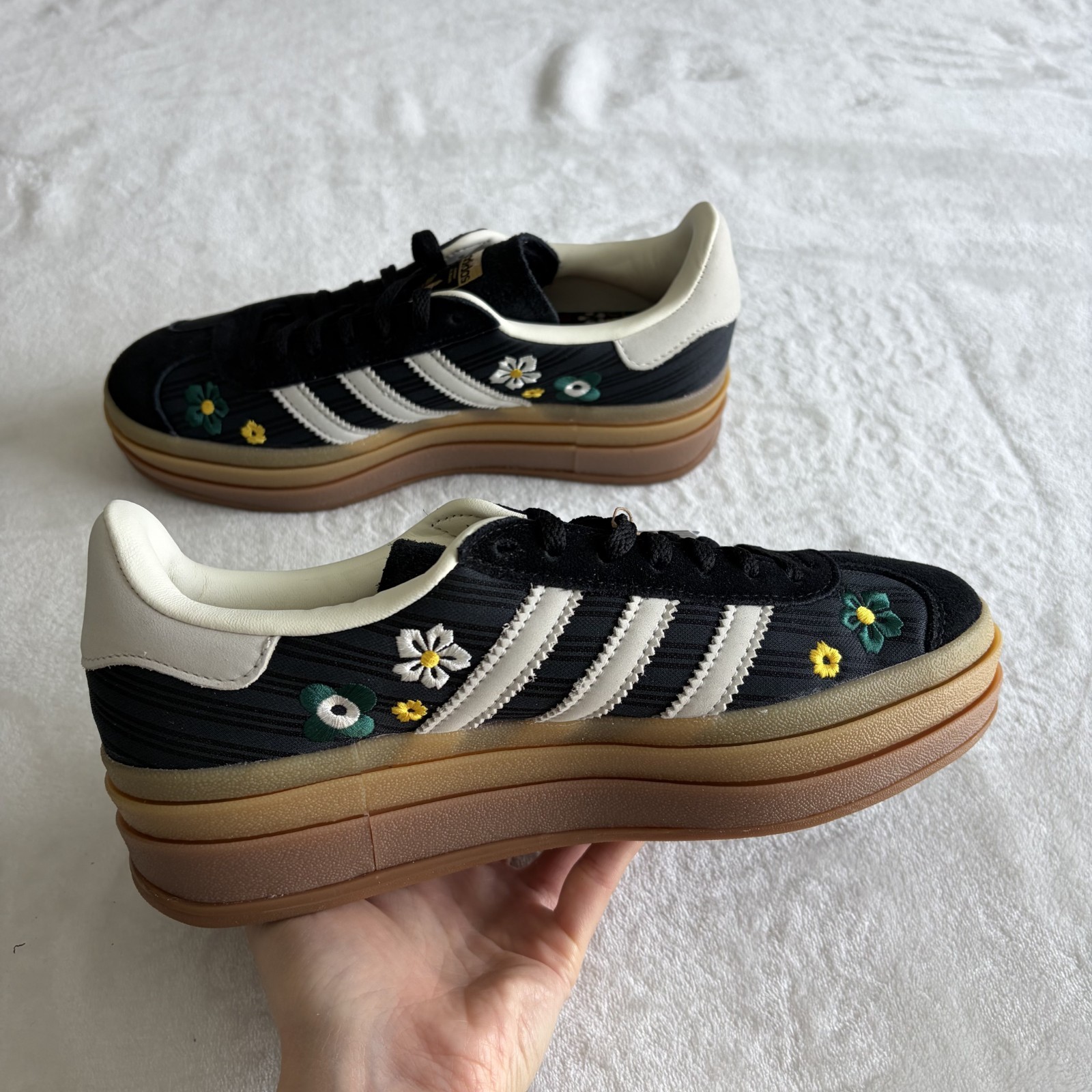 NEW adidas Originals x Liberty London Gazelle Bold Womens – Multi sz – IH1922