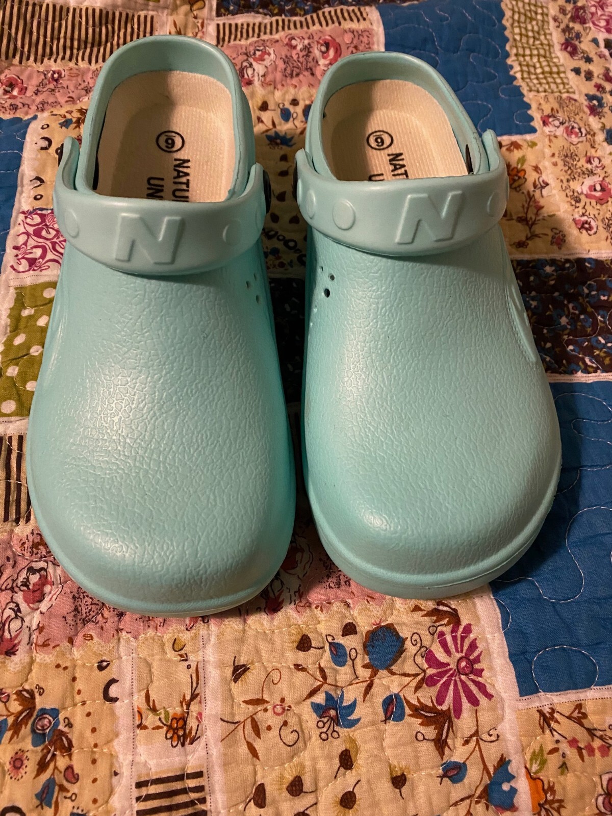 Natural Uniforms Medical Clogs Light Green Size 6 Unisex