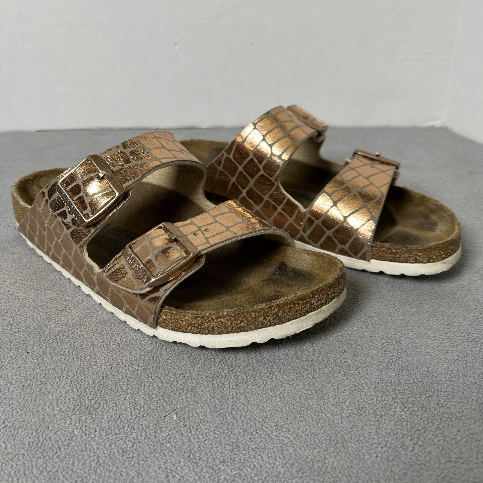 Birkenstock Unisex Adult Arizona Gator Gleam Size EU 40 US 9 Women