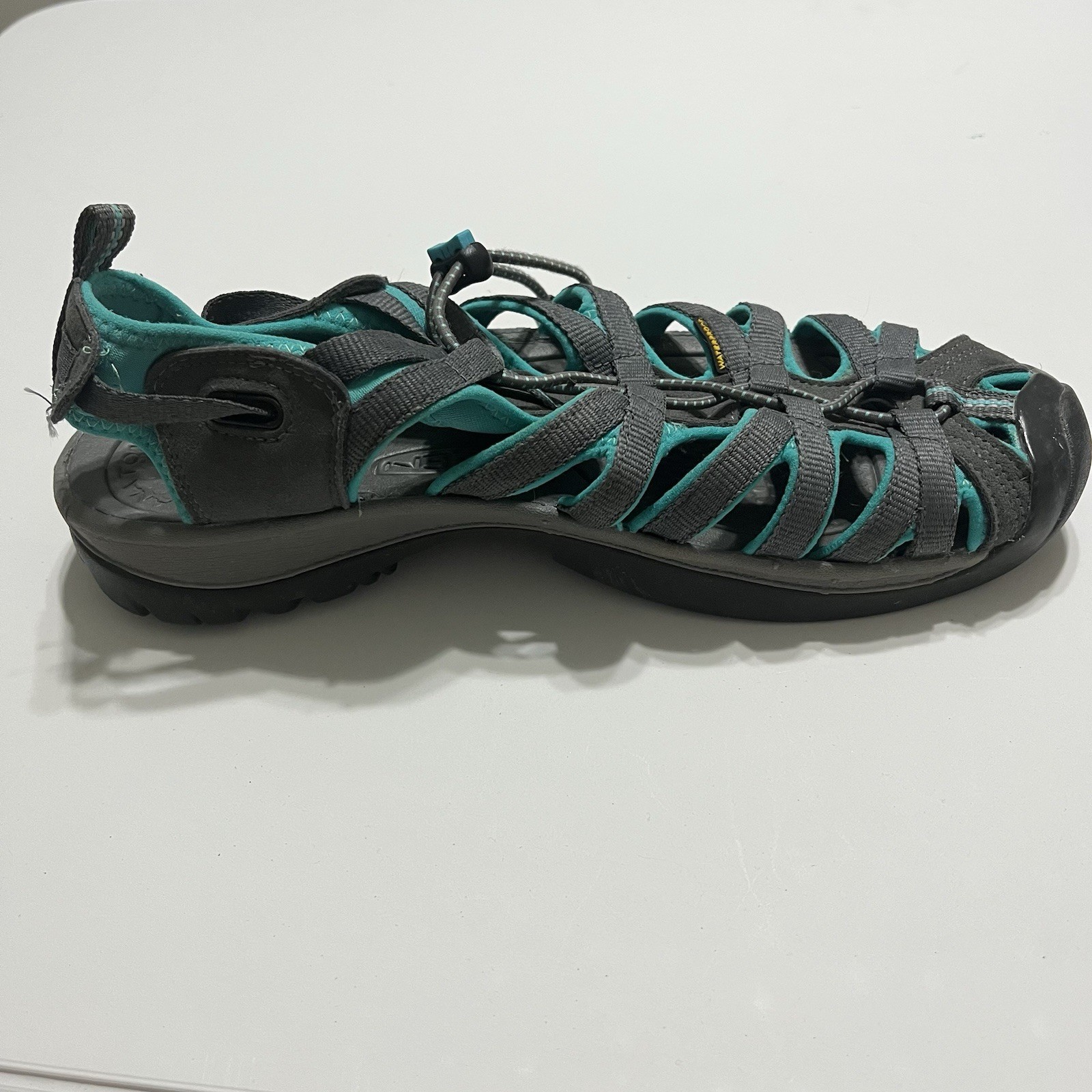KEEN Waterproof Drawstring Women’s Sandals Gray/Teal US 10