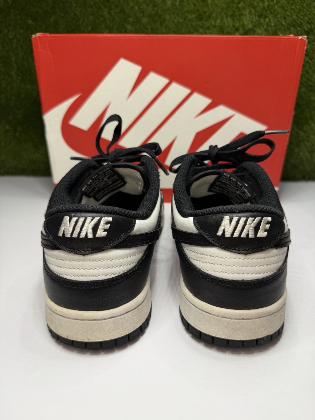 Nike Dunk Low Black White Panda Size 12 Womens (10.5 Mens) Sneakers DD1503-101