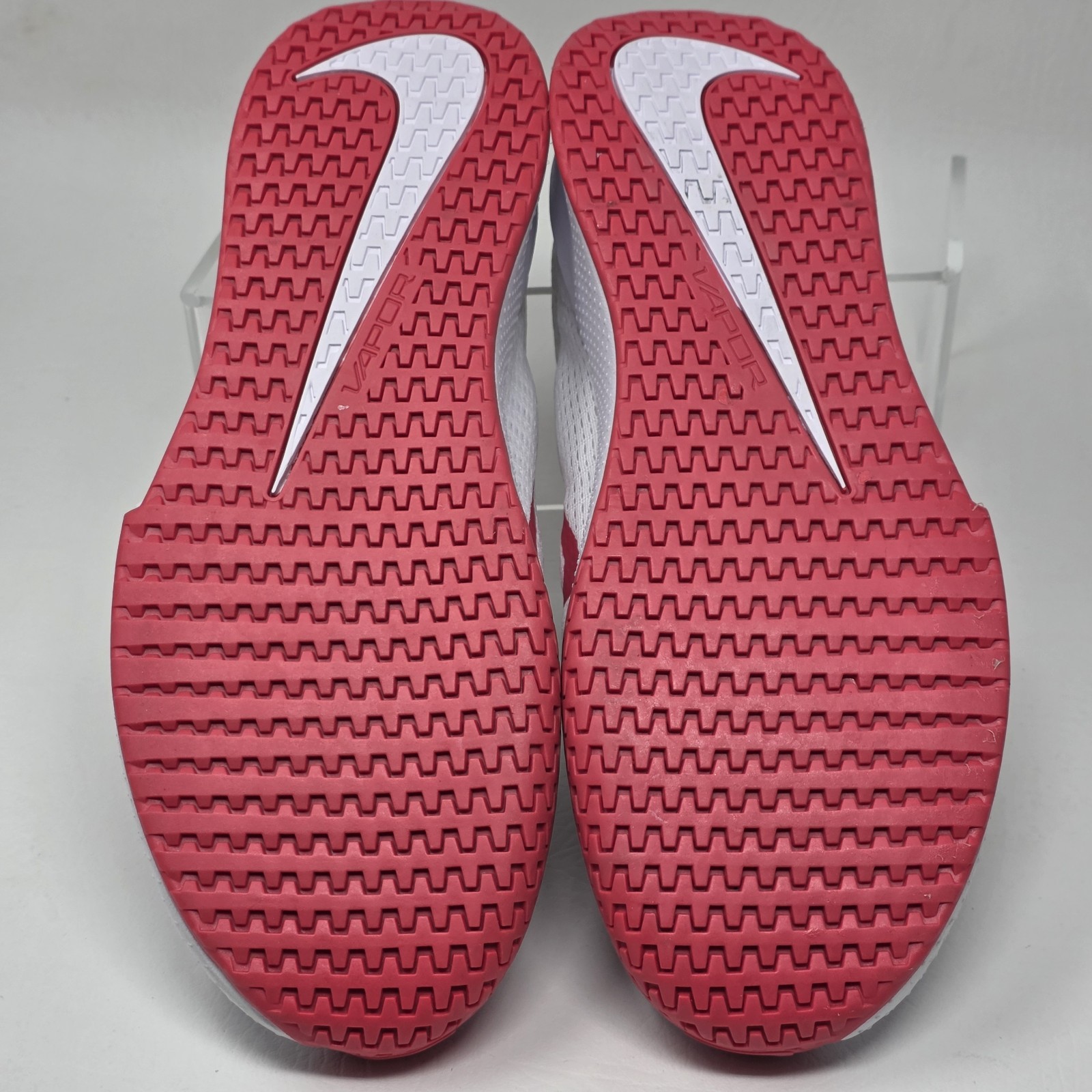 Nike Court Vapor Lite 2 HC Tennis Shoes White/ PinkWomen’s Size 8 DV2019-108 New