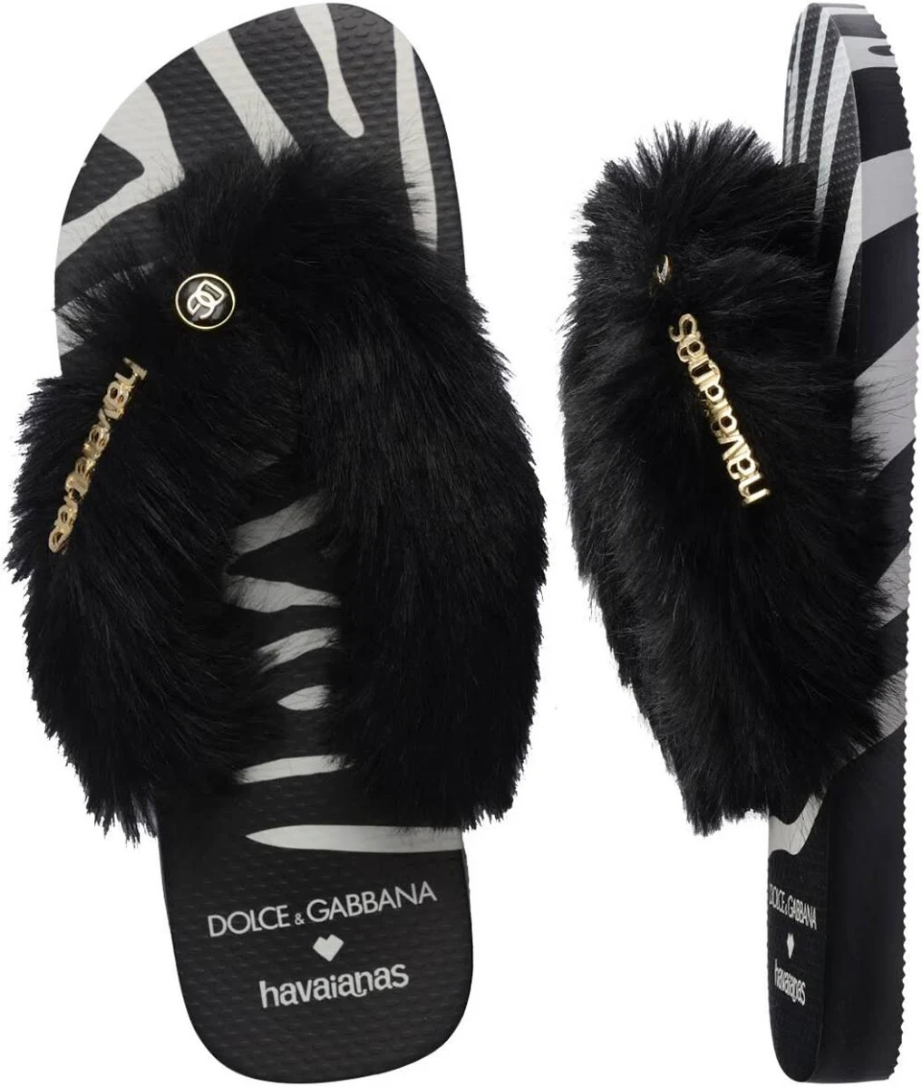 Dolce Gabbana x Havaianas Flip-Flops Size US 9/10 Women – 8 Men