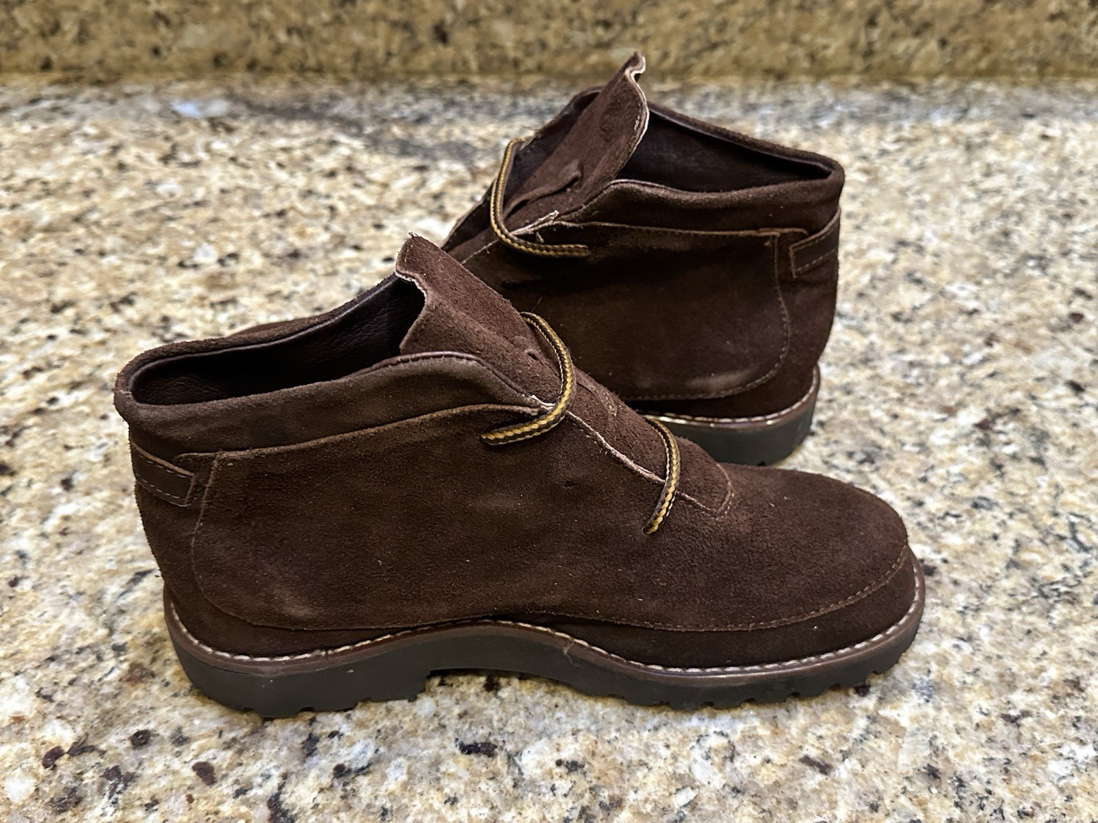 CHUBASCO Mexico Tobacco Color Suede Leather Boot Mens 6 Womens 8 NEW