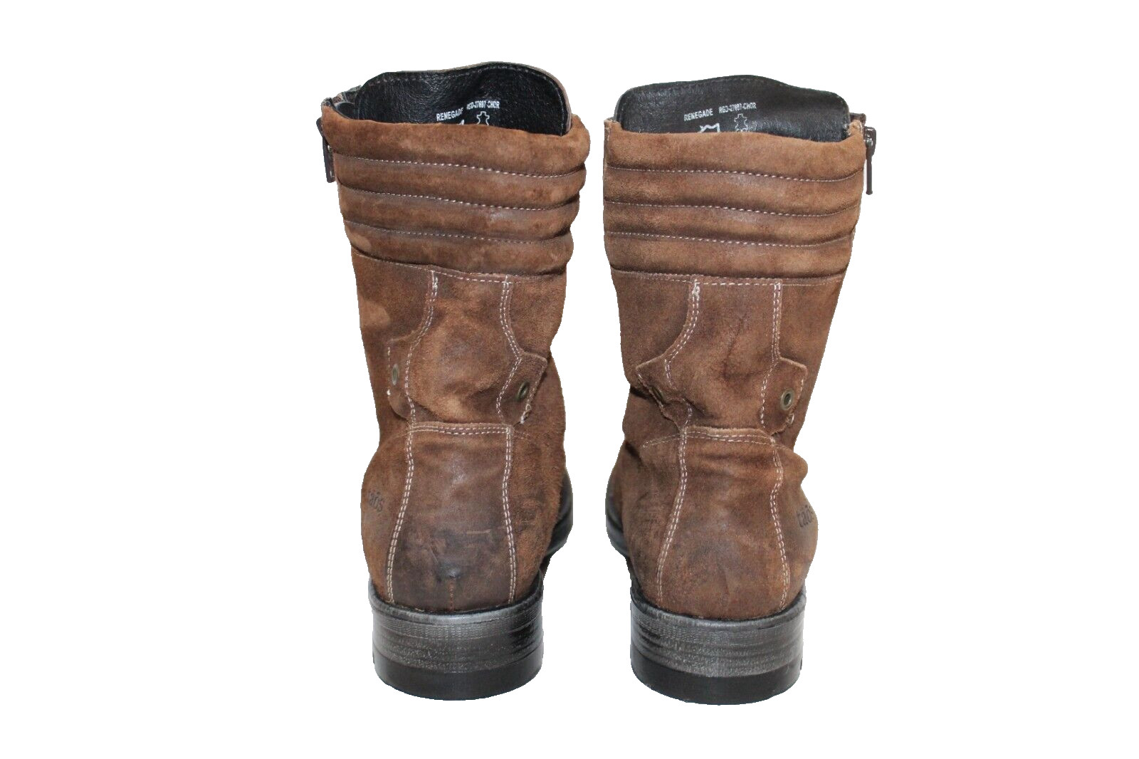 Taos Women’s Renegade Lace-Up Brown Boots Cap Toe Comfort Size EU 41 US 10-10.5