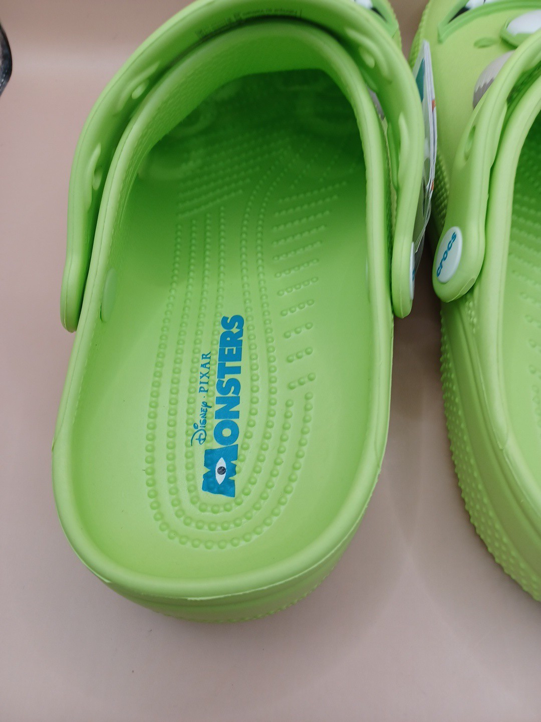 Crocs Monster Inc Mike Wazowski Classic Clog-Green Size Men 5 Women 7 US