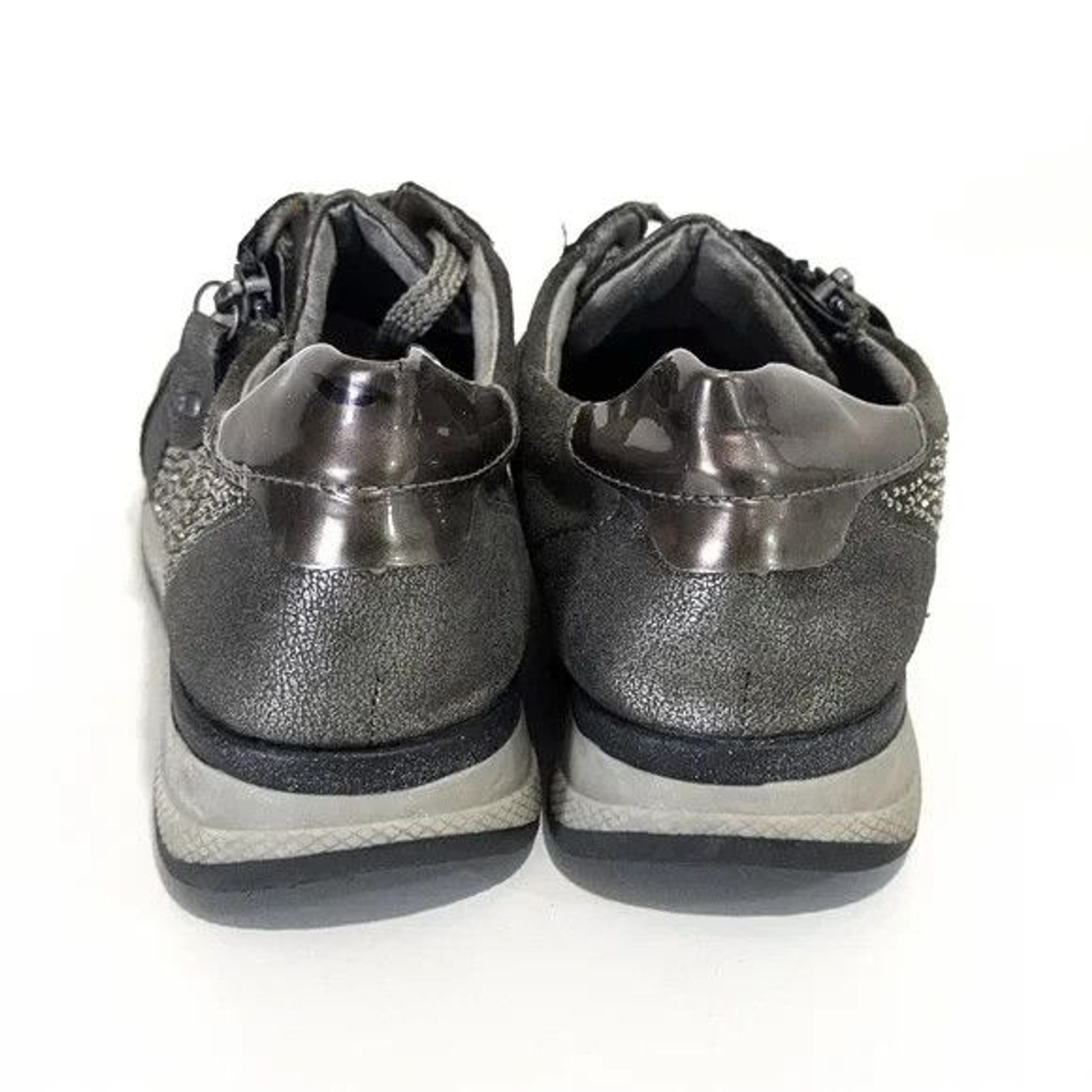 Remonte Soft Rhinestone Metallic Soraya Sneakers – Size EU 37 / US 6 – 6.5 Women