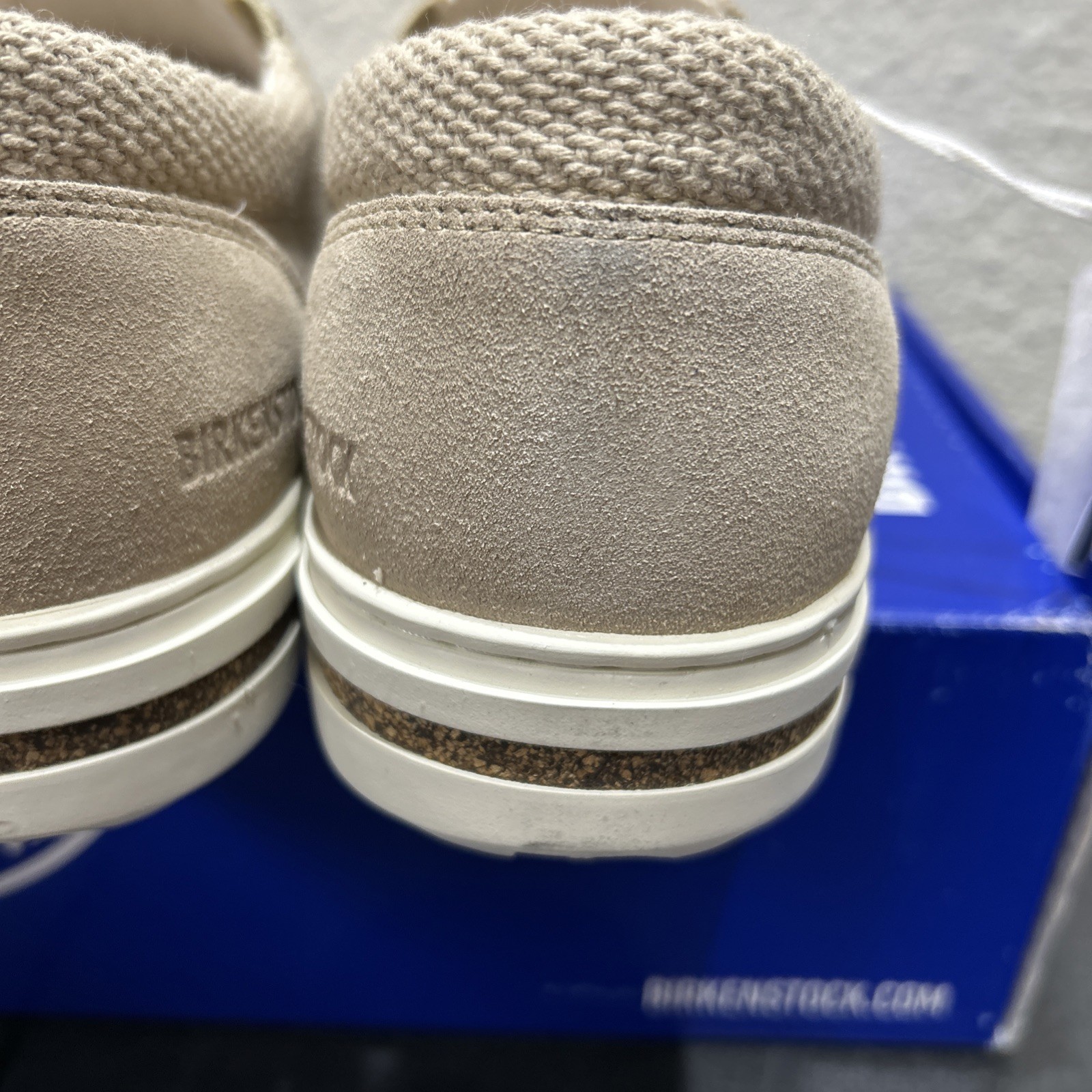 Birkenstock Oswego EU 40 Shoes Sandcastle Slip-On Unisex Men 7 Ladies 9