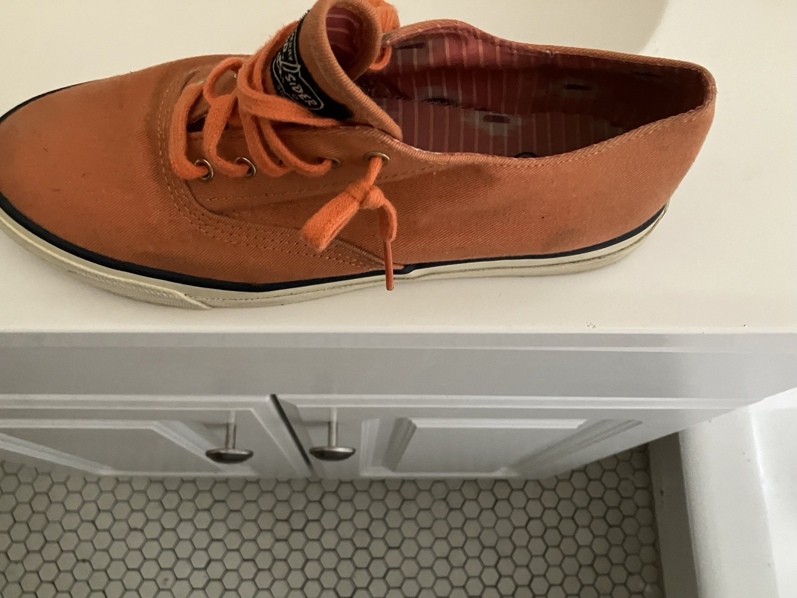 Sperry Women’s Orange Top Sider Size 8 1/2M