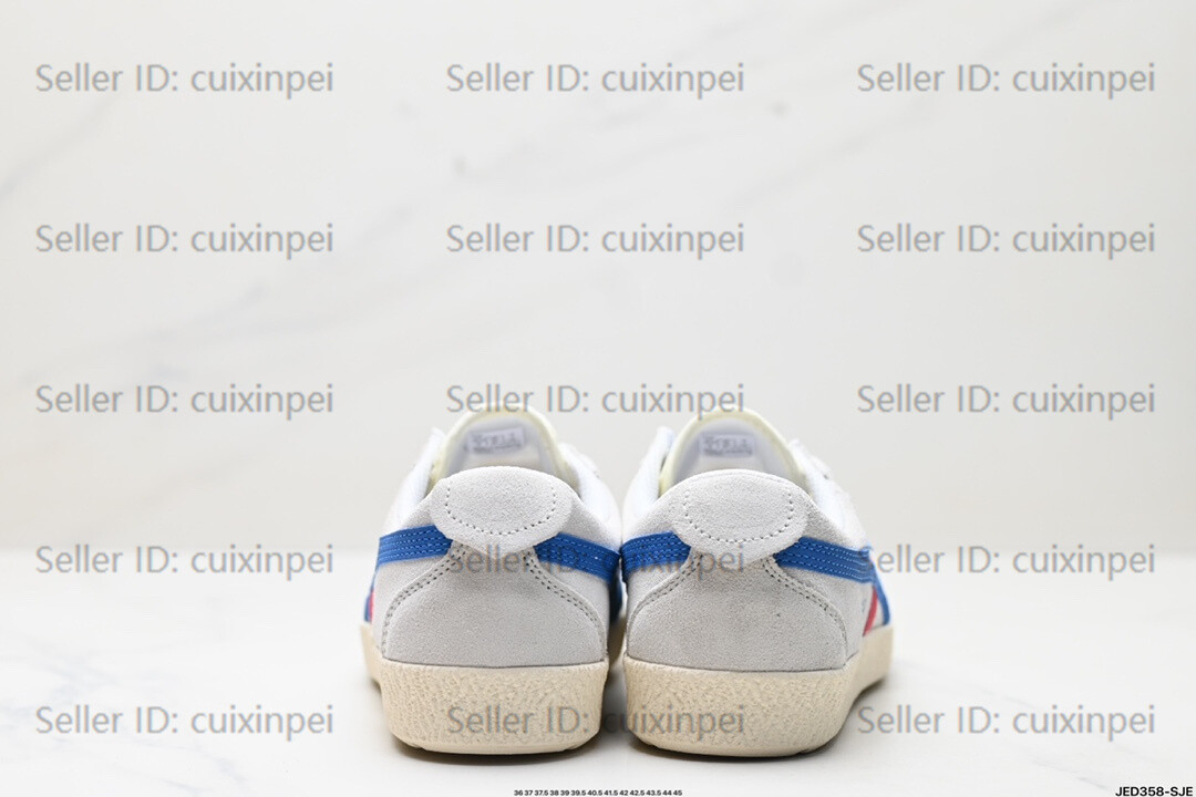 Onitsuka MEXICO DELEGATION Classic Gray/Blue Retro Unisex Shoes Sneakers
