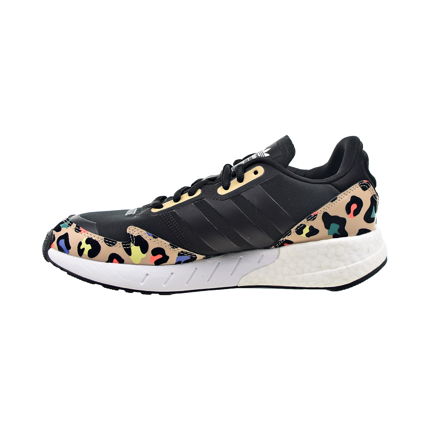 Adidas ZX 1K Boost «Leopard Print» Women’s Shoes Core Black-Pale Nude H00669