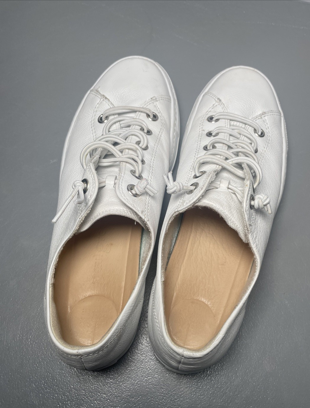 Paul Green Hadley White Sneaker Shoes Made in Austria – Size US 11 /UK 8.5