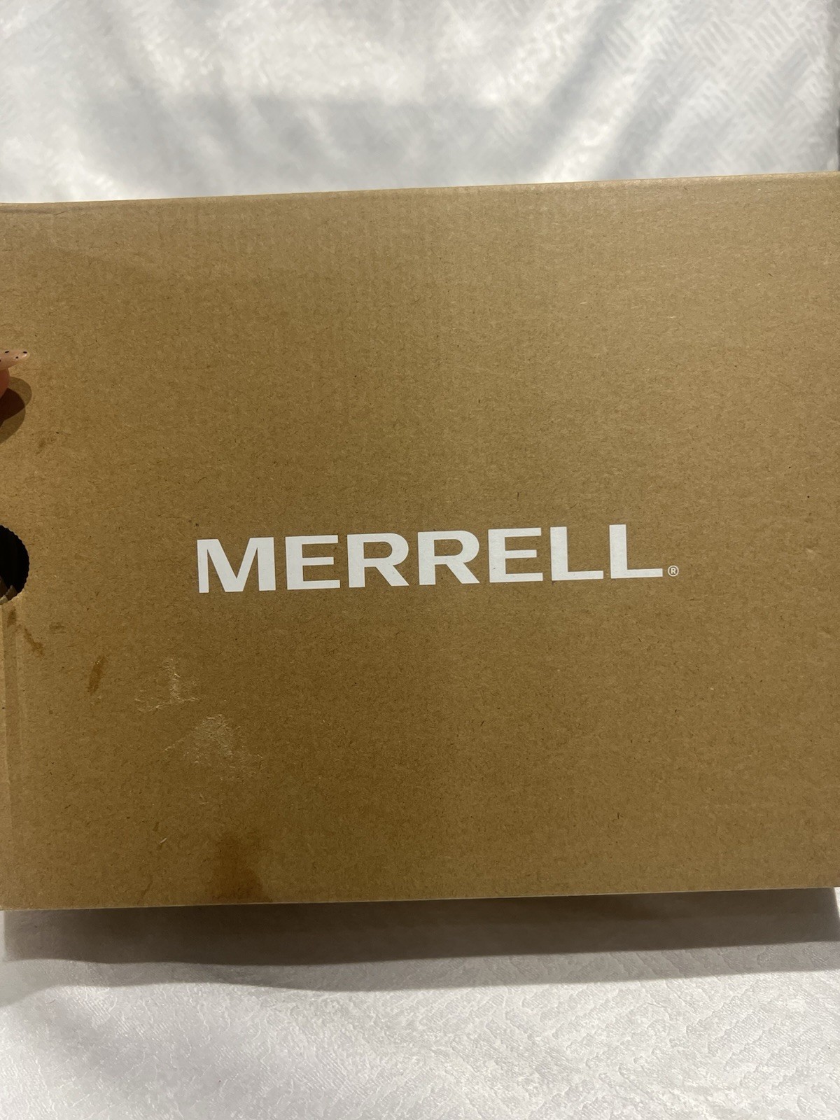 Merrell Tempo Sol Women’s Low Top Athletic Sneaker Mesh Beige/Gray Lace Up