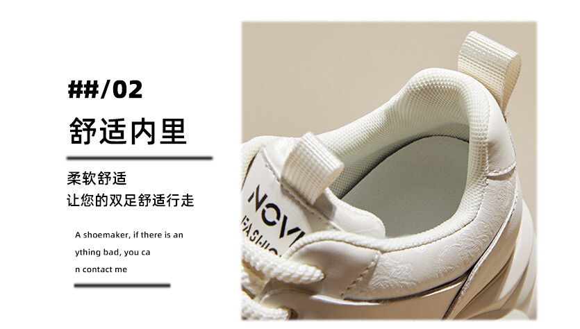 Platform High Hidden Wedge Heel Lace Up Women’s Casual Sport Shoes Sneakers Lady