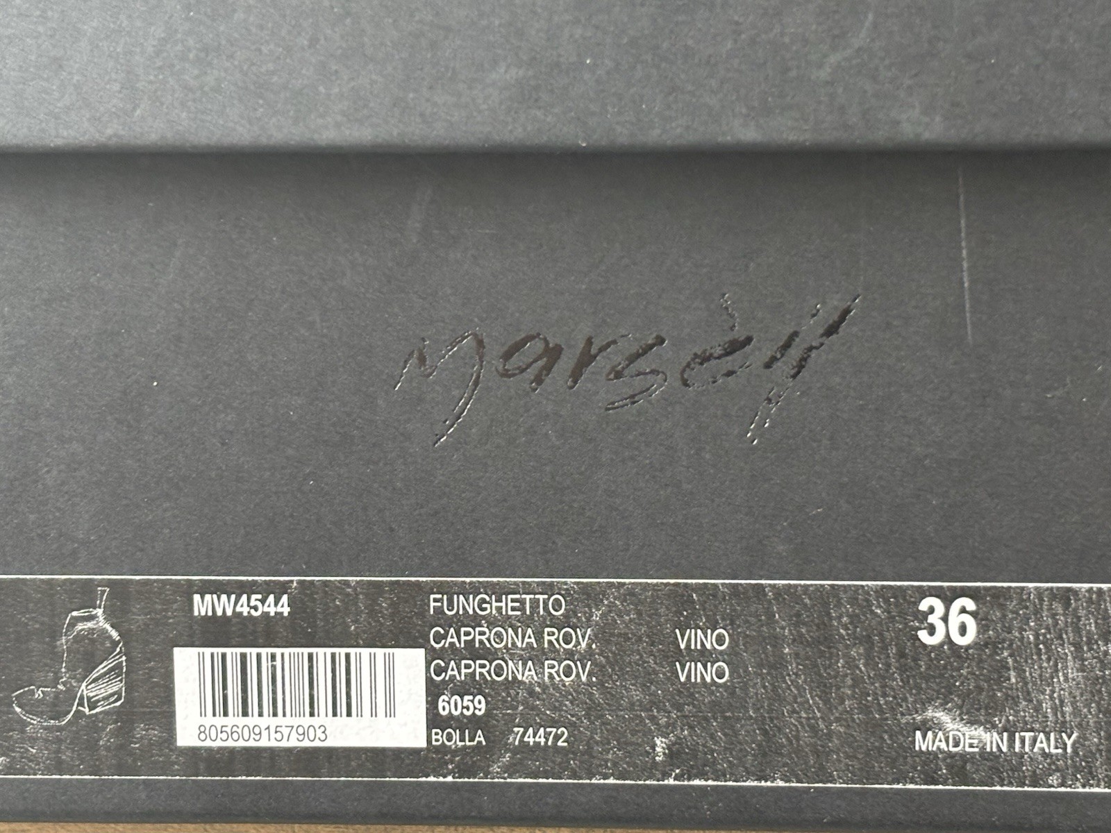 Marsell Burgundy Vino Funghetto Suede Ankle Boots SZ 36 New With Box MSRP $1040.