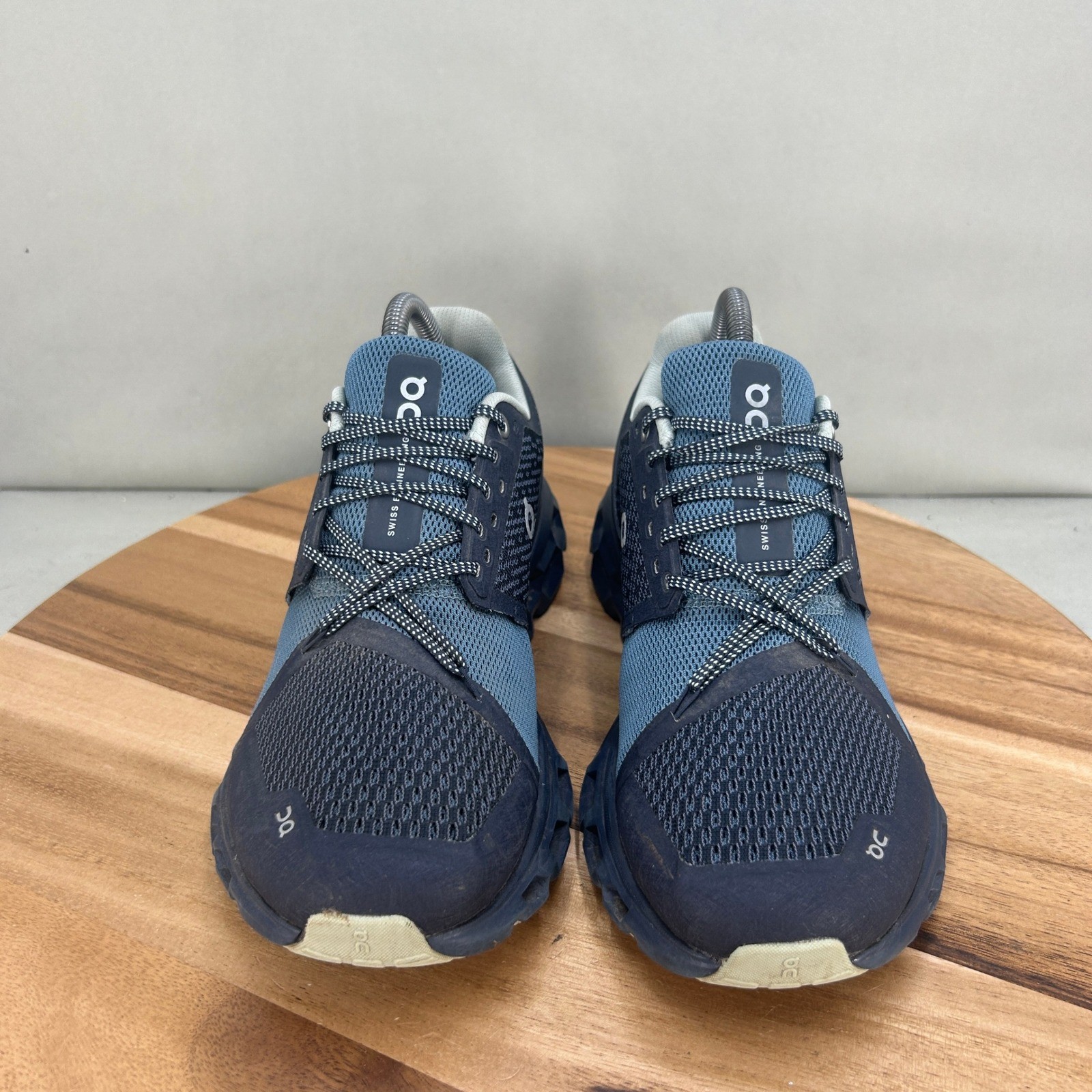 On Cloud Cloudflyer Running Shoes Womens 9 Navy Blue Swiss Engineering Sneaker