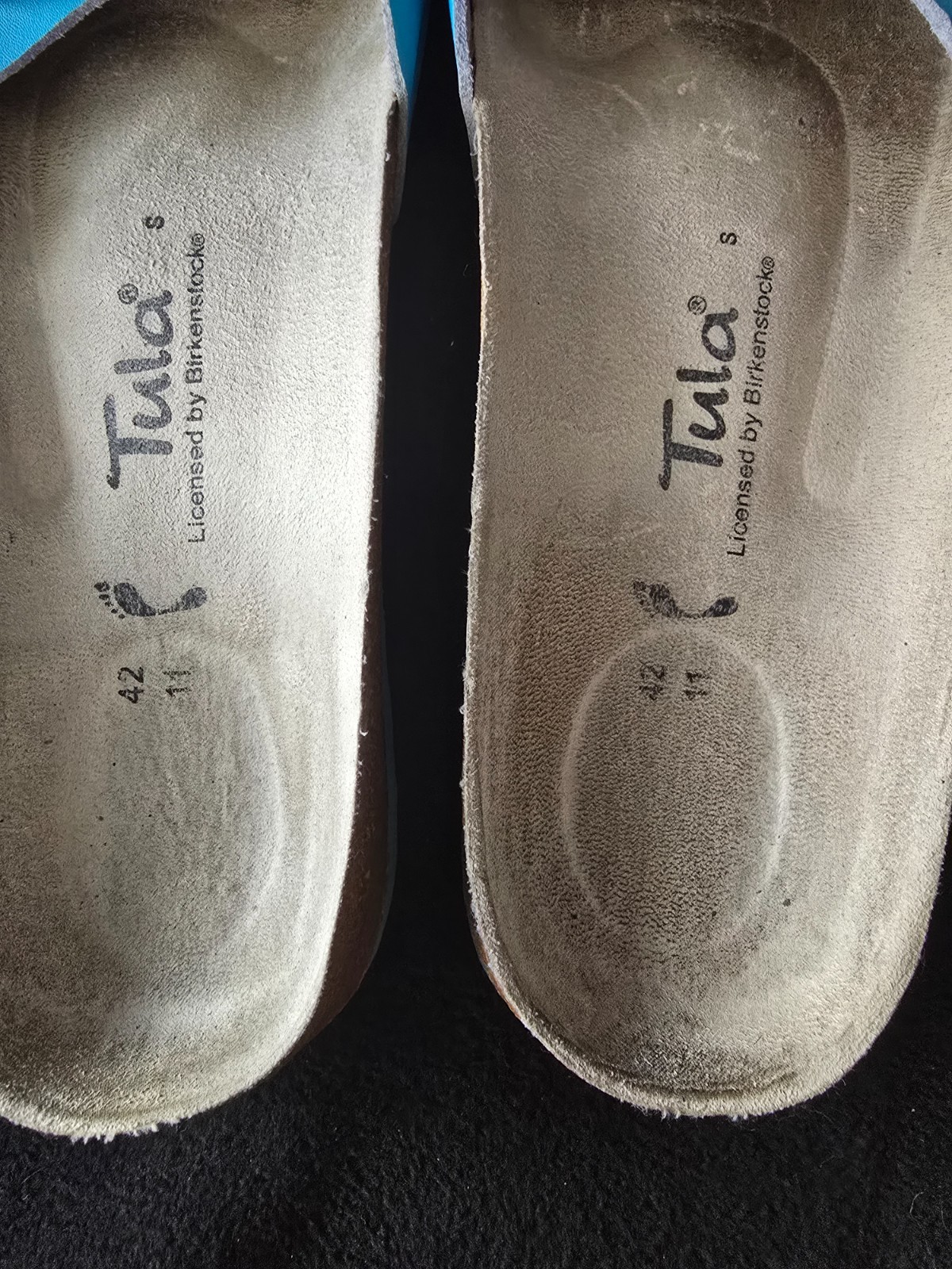Tula by Birkenstock Women’s Madrid Blue Buckle Slide Sandal Size 11