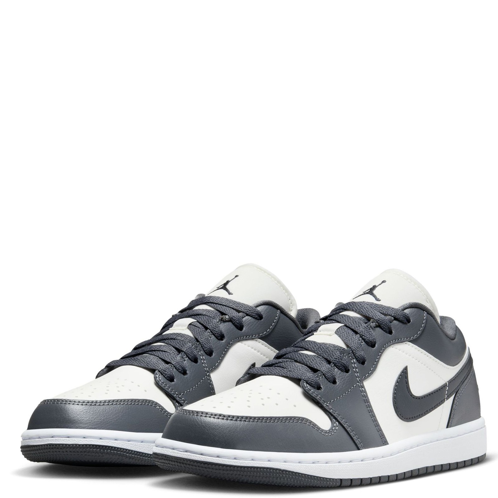 Women’s Jordan 1 Low Sail/Off Noir-Dark Grey-White (DC0774 102) – 5