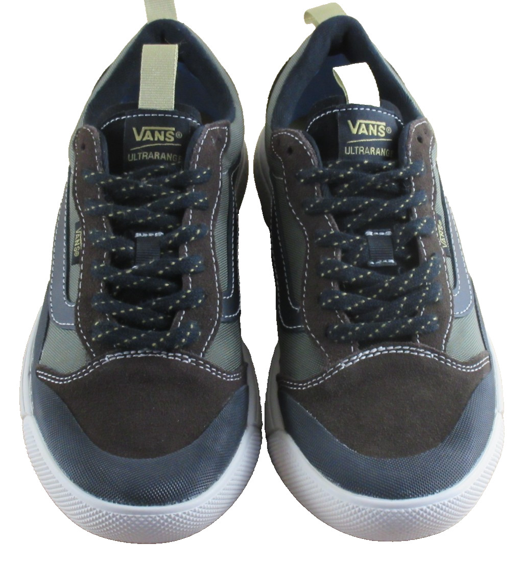 Vans Women’s UltraRange Exo SE Black Olive Green Brown Trail Shoes Size 9.5 NIB