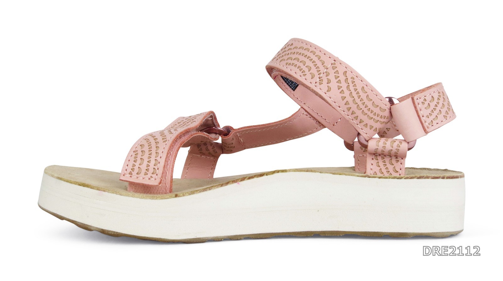 Teva Midform Universal Geometric Tropical Peach Sandals Womens Size 7 -NIB-
