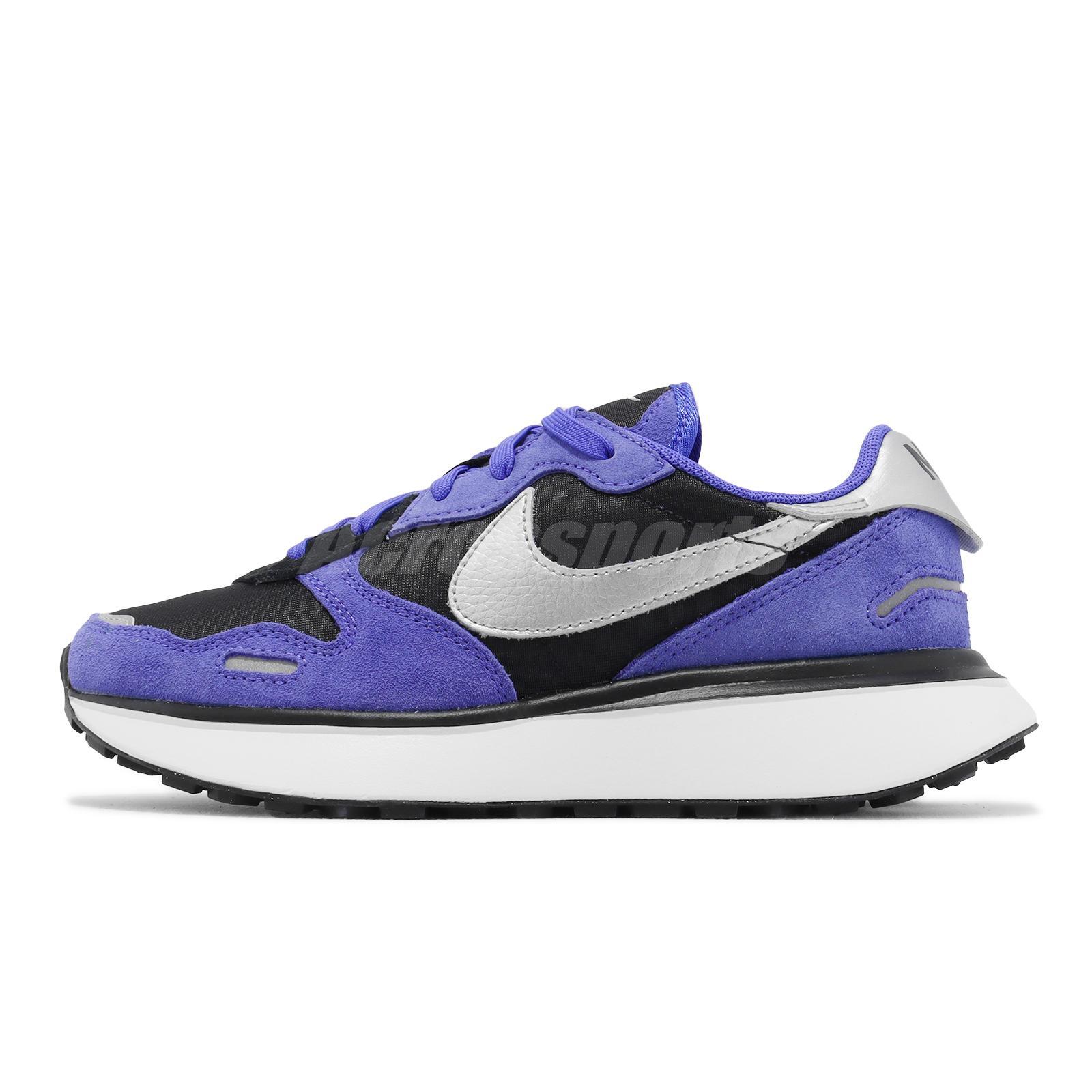 Nike Wmns Phoenix Waffle Persian Violet Metallic Silver Women Casual FD2196-500