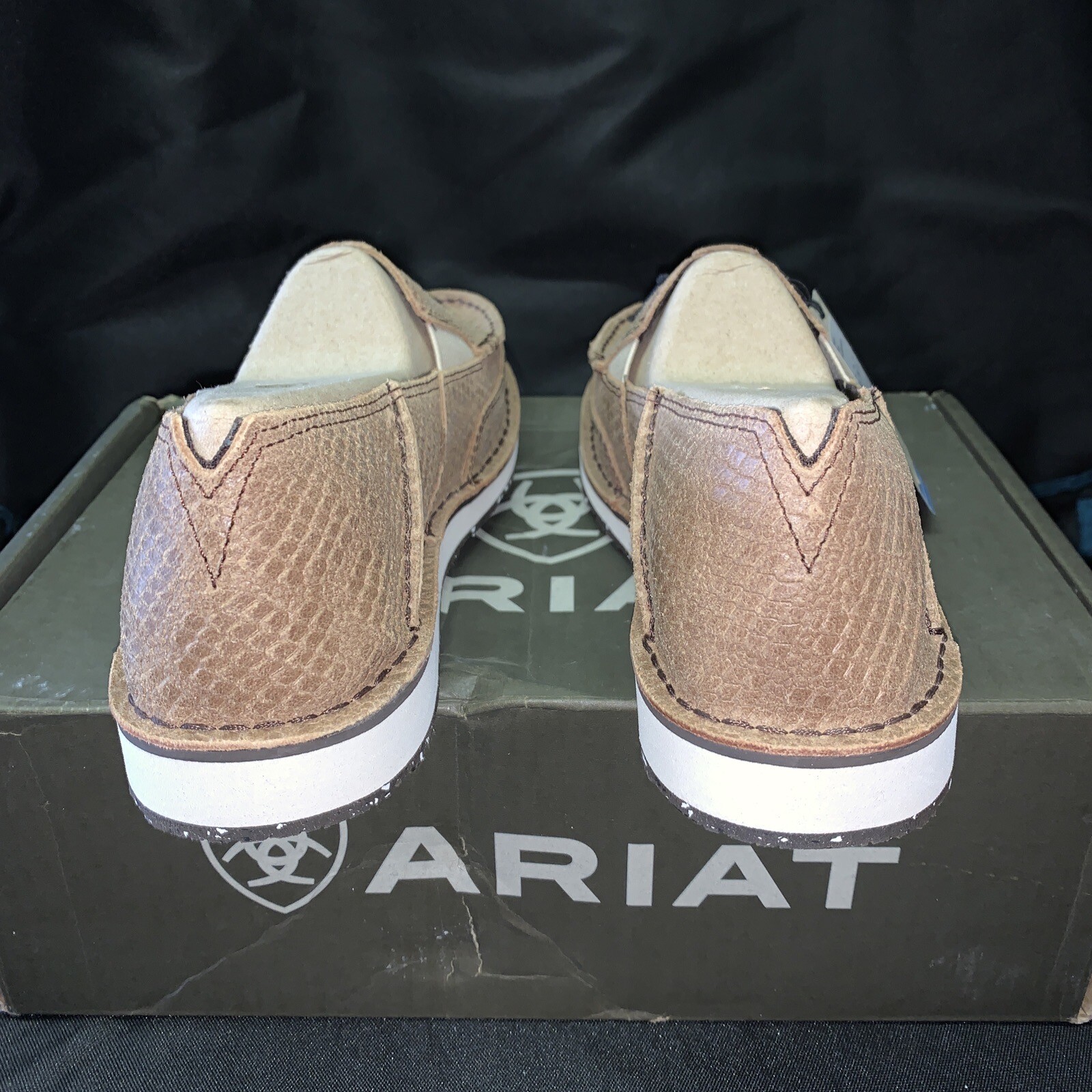 Ariat® Ladies Cruiser Naturally Brown Snake Print Shoes 10040354