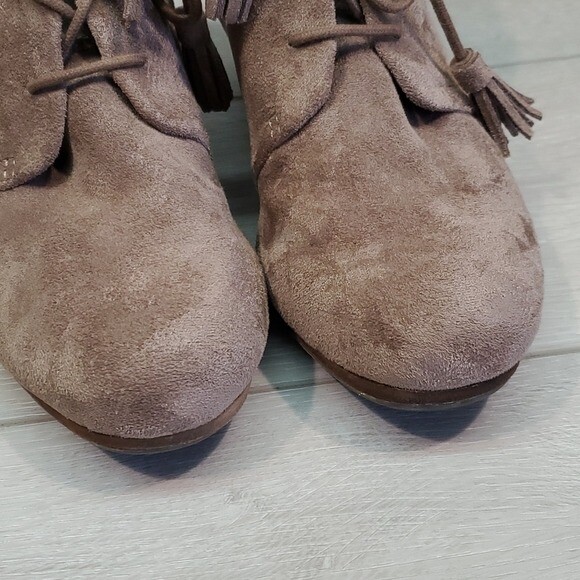 Dr.Scholls Womens Dakota Wedge Ankle Boots Comfort shoes sz 10M