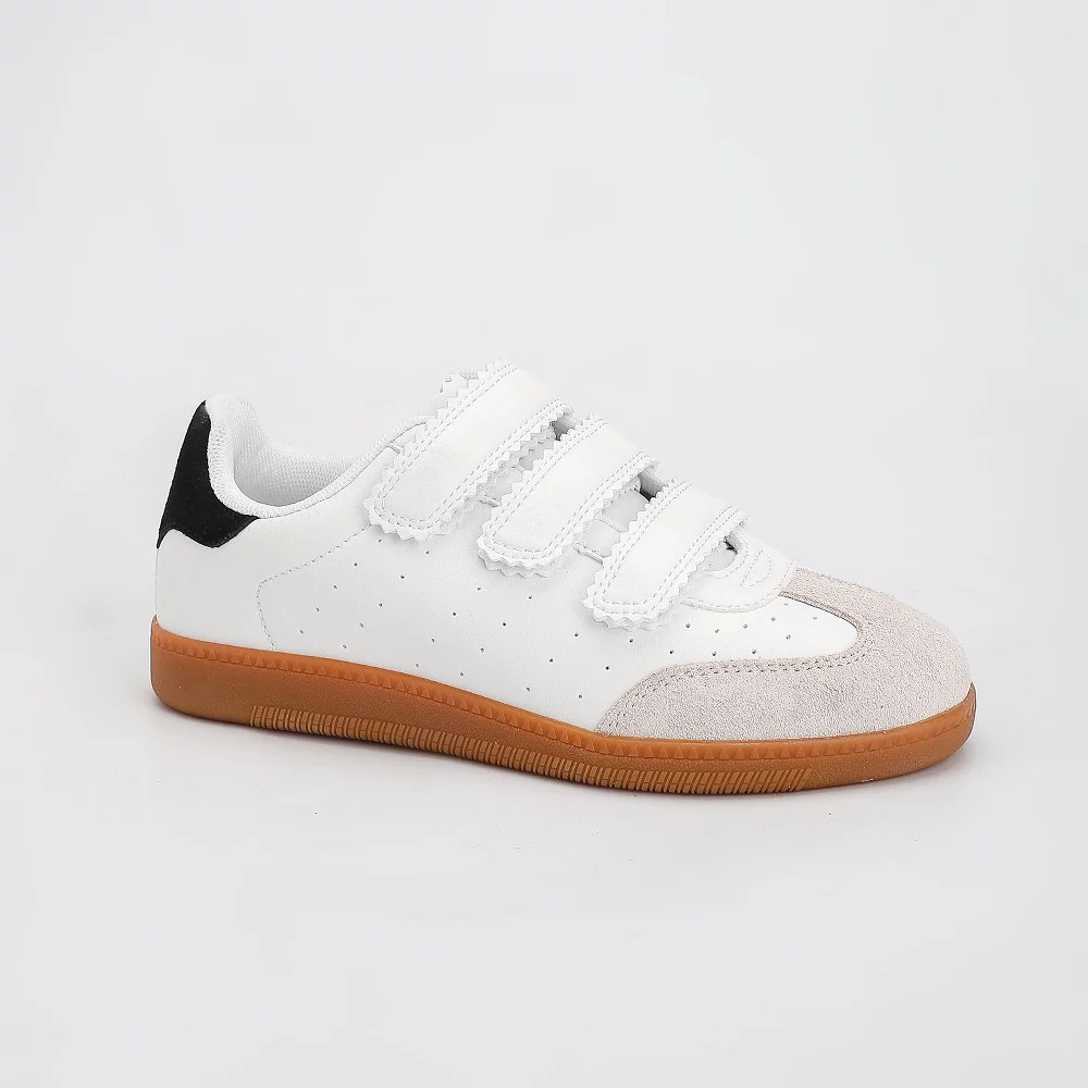 Berness Women Blake Triple-Strap Gum Sole Sneakers Black 9
