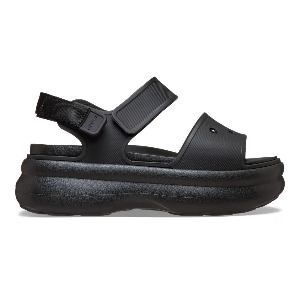 New CROCS Womens SOHO Y STRAP SANDAL 211755-001 BLACK W 5-9 TAKSE