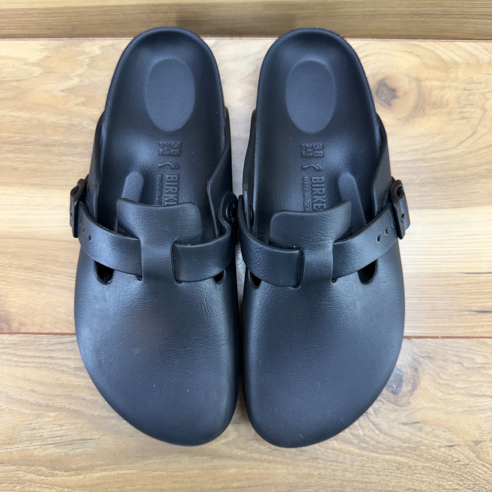 Birkenstock Boston Clog Eva Black 7 EU 38 Minimalist Old Money Casual Travel