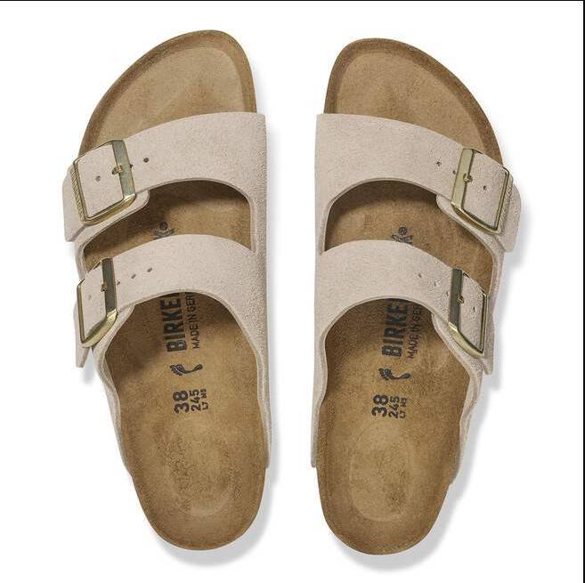 Birkenstock Arizona Soft Footbed Sandals Comfort Leather Unisex Sale