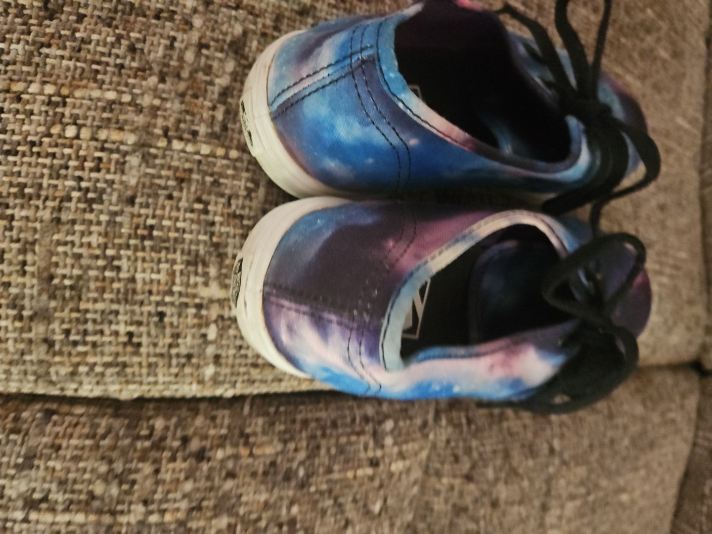 VANS Unisex Space Night Sky Tie-Dye Tennis Shoes Sz 7 Womens /Men’s Sz 5